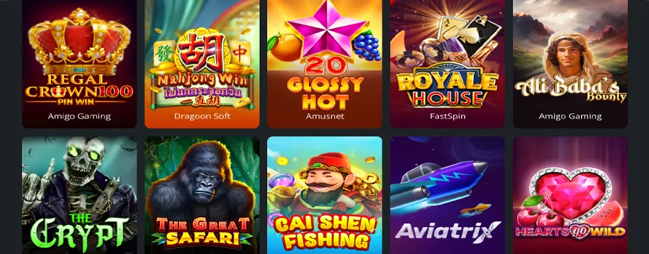 Slot Games at Cawabanga Casino